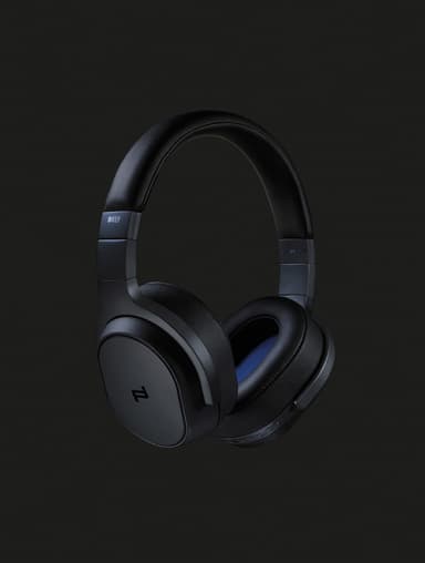 KEF SPACE ONE Wireless langattomat around-ear kuulokkeet (musta)