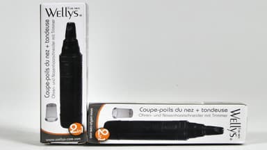 Wellys®GI-041530: Korva- ja nenäleikkuri trimmerillä