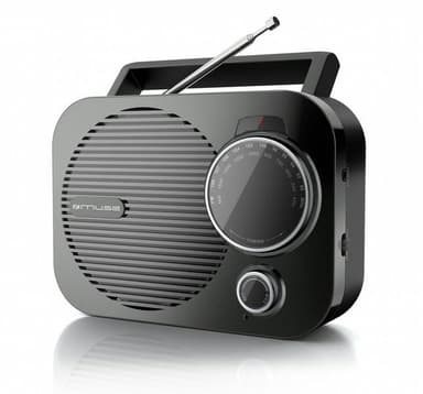 Muse M-050 R Kannettava radio, AUX-tulo, musta