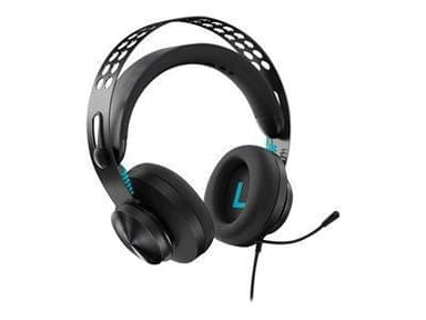 Lenovo Stereo Gaming Headset Legion H300 3,5 mm, musta, sisäänrakennettu mikrofoni