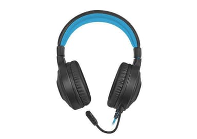 Fury Gaming Headset Warhawk Sisäänrakennettu mikrofoni, musta/sininen