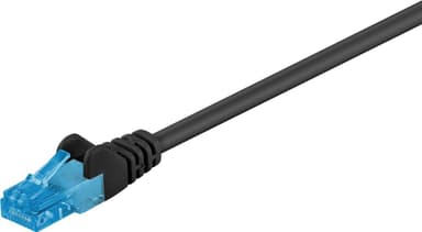 Goobay CAT 6A patch-kaapeli U/UTP, musta