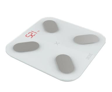 PICOOC Smart Digital -vaaka Mini V2 Enimmäispaino (kapasiteetti) 150 kg, painoindeksin (BMI) mittaus, valkoinen