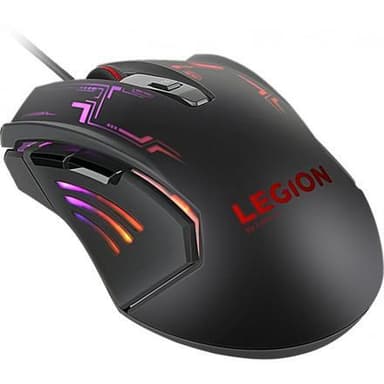 Lenovo Mouse Legion M200 Langallinen, Ei, Ei, RGB -pelihiiri, musta