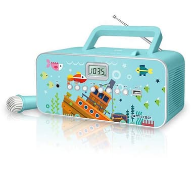 Muse M-29KB Image, 30 W, Kannettava radio CD/MP3-soitin USB:llä,