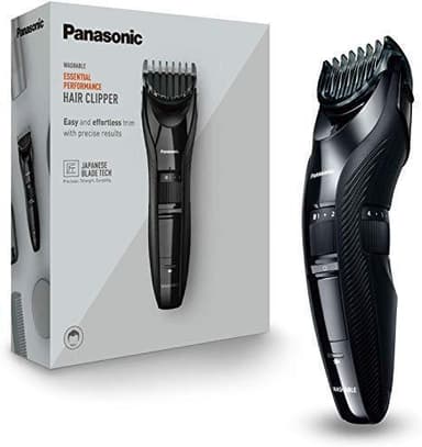 Panasonic Hiustenleikkuri ER-GC53 Johdollinen/ johdoton, märkä ja kuiva, Pituusaskelien määrä 19, Askel tarkkuus 0,5 mm, Musta