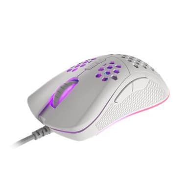 Genesis Gaming Mouse Krypton 555 Wired, 8000 DPI, USB 2.0, valkoinen