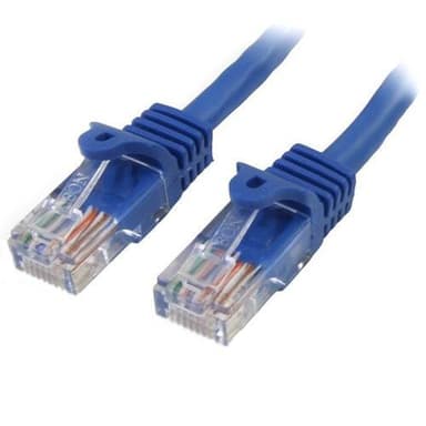 StarTech.com 45PAT10MBL, 10 m, Cat5e, U/UTP (UTP), RJ-45, RJ-45