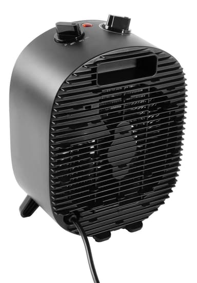 NORDIC HOME HTR-521 lämmitin, 2 tehoasetusta, 2000W, musta