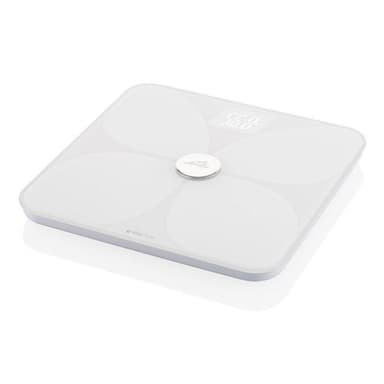 ETA Henkilökohtainen vaaka Vital Pure 7781 90000 Kehoanalysaattori, enimmäispaino (kapasiteetti) 180 kg, tarkkuus 100 g, painoindeksi (BMI), valkoinen