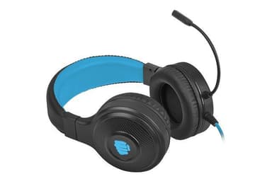 Fury Gaming Headset Warhawk Sisäänrakennettu mikrofoni, musta/sininen