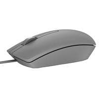 Langallinen Dell MS116 -hiiri, USB, harmaa