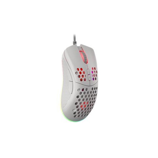 Genesis Gaming Mouse Krypton 555 Wired, 8000 DPI, USB 2.0, valkoinen