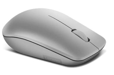 Langaton Lenovo -hiiri 530, optinen hiiri, platinaharmaa, langaton 2,4 GHz Nano -USB: n kautta