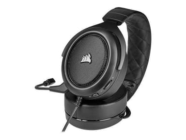Corsair Gaming Headset HS50 PRO STEREO Sisäänrakennettu mikrofoni, hiili, korvan yli, melunvaimennus