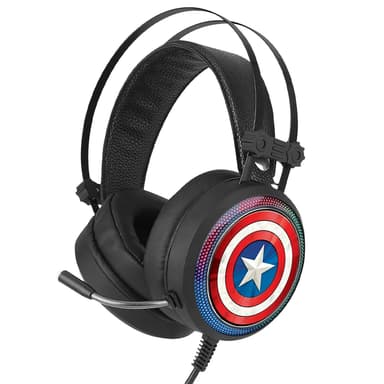Pelikuulokkeet USB 7.1-lj Captain America 001