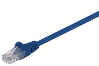 Goobay 68335 CAT 5e -kaapeli, U/UTP, sininen, 0,5 m