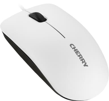 Cherry MC 1000 optinen hiiri, 1200 DPI, 3 painiketta + vieritys, USB, 1,8 m, harmaa