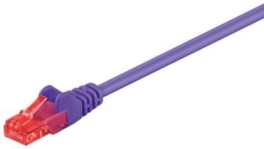 CAT 6 patch-kaapeli, U/UTP, violetti