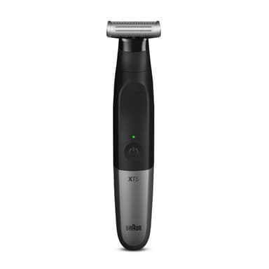 Braun partatrimmeri XT5200 Käyttöaika (max) 50 min, Sisäänrakennettu ladattava akku, Musta/Hopea, Langaton tai johdollinen
