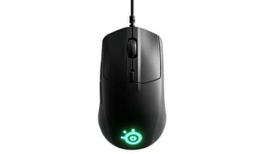 SteelSeries Rival 3 -pelihiiri, langallinen, musta