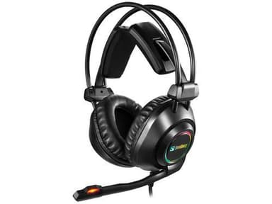 Savage Gaming Headset USB 7.1, musta