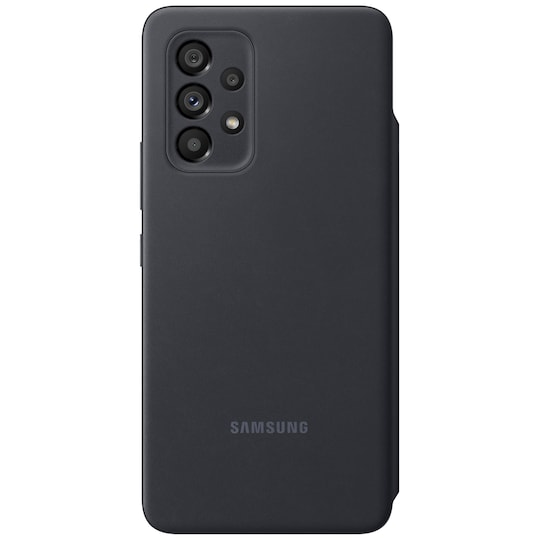 Samsung Galaxy A53 Smart S View lompakkokotelo (musta)