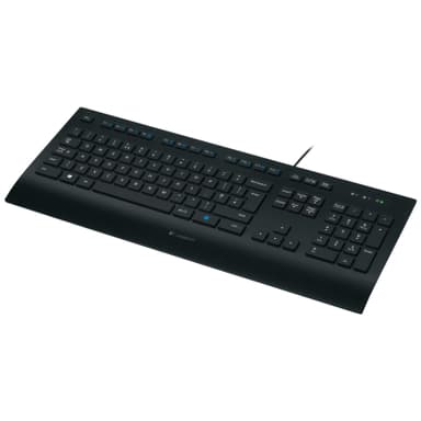 Logitech K280e langallinen näppäimistö (musta) Logitech K280e langallinen näppäimistö (musta)