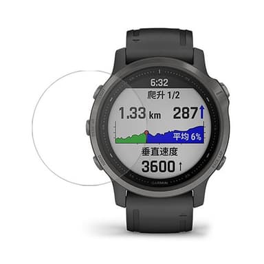 0.26mm 2.5D 9H temperoitu näytönsuoja Fenix 6S