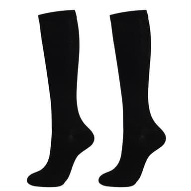 Tukisukat nylonia koko L/XL - Musta