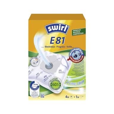 Swirl E81 Pölypussi 4-pakkaus + suodatin 6765936