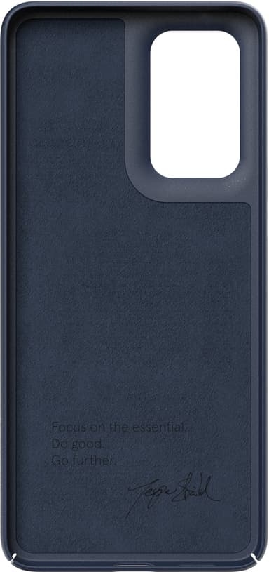 Nudient V3 Samsung Galaxy A33 suojakuori (keskitalvensininen)