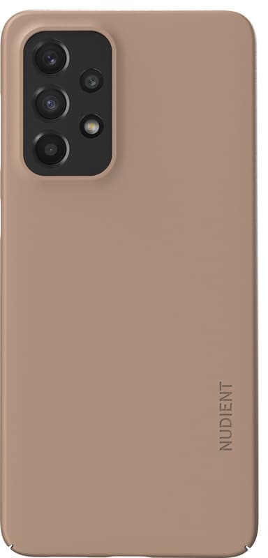 Nudient V3 Samsung Galaxy A33 suojakuori (savibeige)