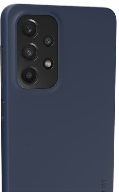 Nudient V3 Samsung Galaxy A33 suojakuori (keskitalvensininen)