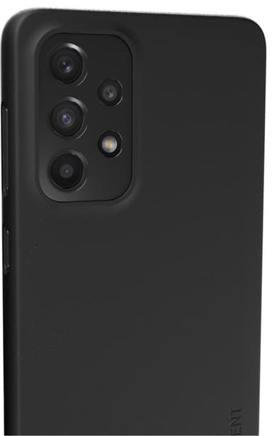 Nudient V3 Samsung Galaxy A33 suojakuori (musteenmusta)