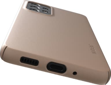 Nudient V3 Samsung Galaxy A33 suojakuori (savibeige)