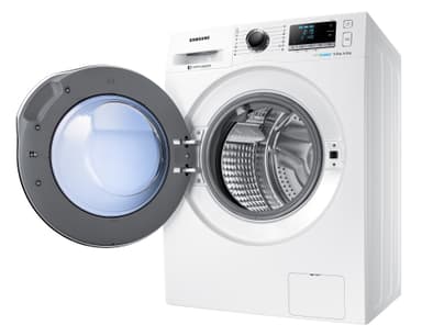 Samsung kuivaava pyykinpesukone WD90J6A00AW