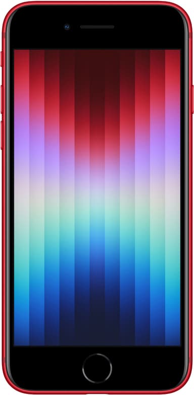 iPhone SE Gen. 3 älypuhelin 64 GB (PRODUCT)RED