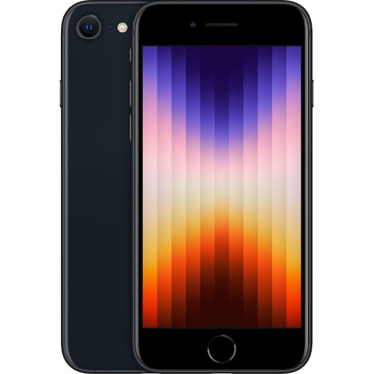 iPhone SE Gen. 3 älypuhelin 256 GB (keskiyö)