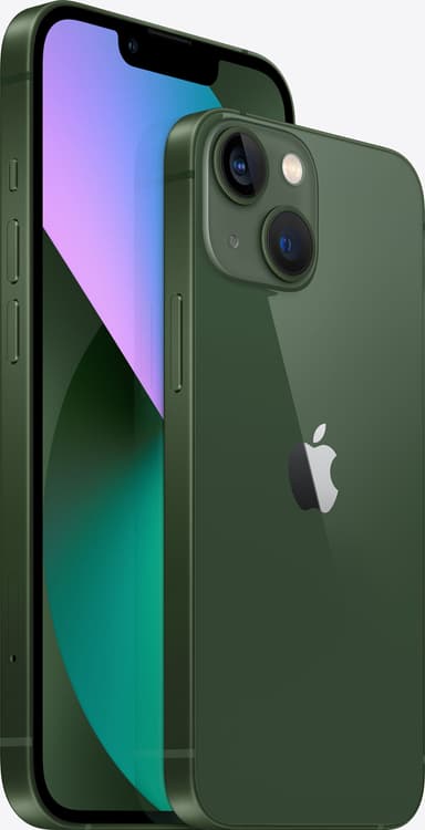 iPhone 13 – 5G älypuhelin 128 GB (vuorimännynvihreä)