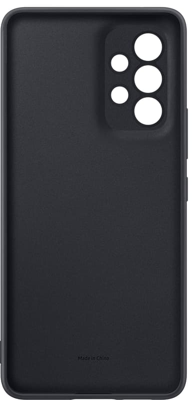 Samsung Galaxy A53 silikoninen suojakuori (musta)