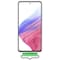 Samsung Galaxy A53 silikoninen suojakuori + hihna (valkoinen)