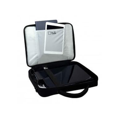 Port Designs Courchevel Sopii jopa kokoon 17,3 ", musta, olkahihna, Messenger - Salkku