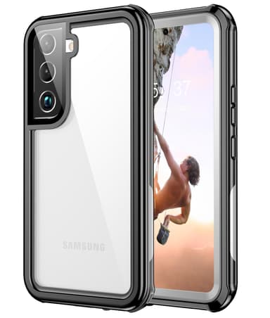 Samsung Galaxy S22 kännykkäkuori vedenpitävä musta/harmaa