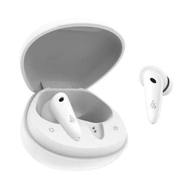 Edifier True Wireless -nappikuulokkeet, pitkä toistoaika TWS NBQ Wireless, In-ear, mikrofoni, melunvaimennus, valkoinen
