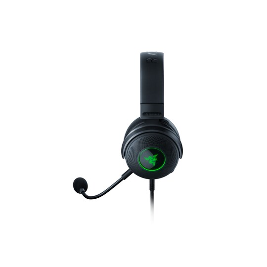 Razer Gaming Headset Kraken V3 Sisäänrakennettu mikrofoni, musta, langallinen, melunvaimennus
