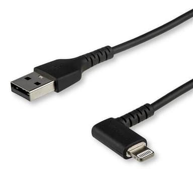 StarTech.com RUSBLTMM2MBR, 2 m, Lightning, USB A, Uros, Uros, Musta