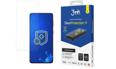 3MK SilverProtection + suojakalvo Samsung, Galaxy S21 Ultra, kalvo, läpinäkyvä, näytönsuoja