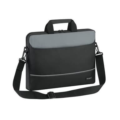 Targus Intellect Sopii jopa kokoon 15,6 ", musta/harmaa, olkahihna, Messenger - Salkku,