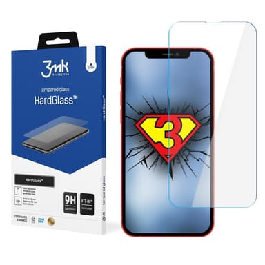 3MK HardGlass iPhone 13 Pro Maxille, läpinäkyvä